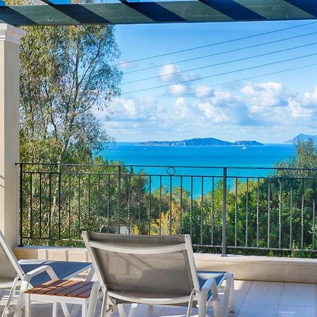 Villa Afionas - 3 Minutes From The Beach With Heated Eco-Pool And Sunset View Экстерьер фото
