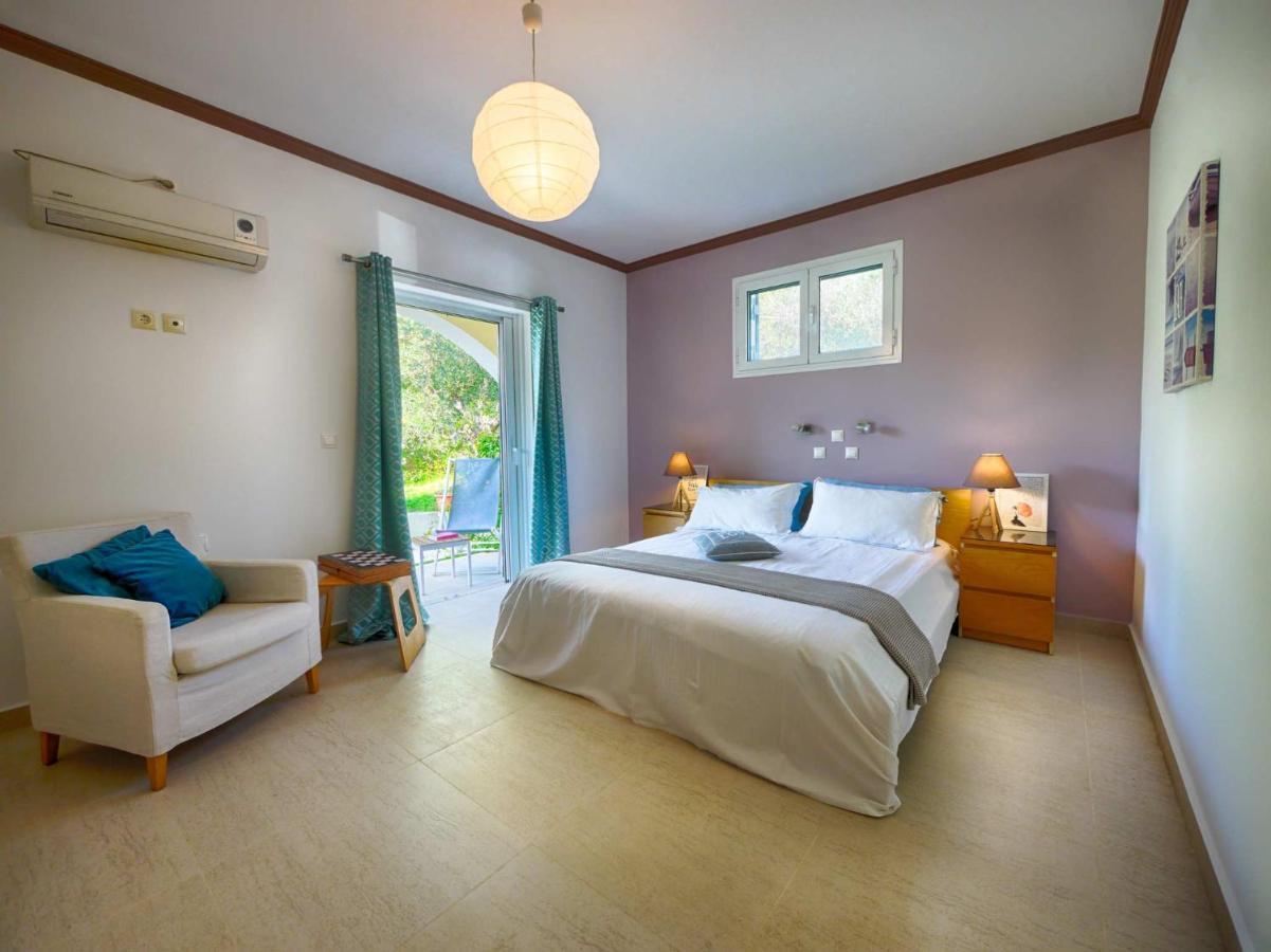 Villa Afionas - 3 Minutes From The Beach With Heated Eco-Pool And Sunset View Экстерьер фото