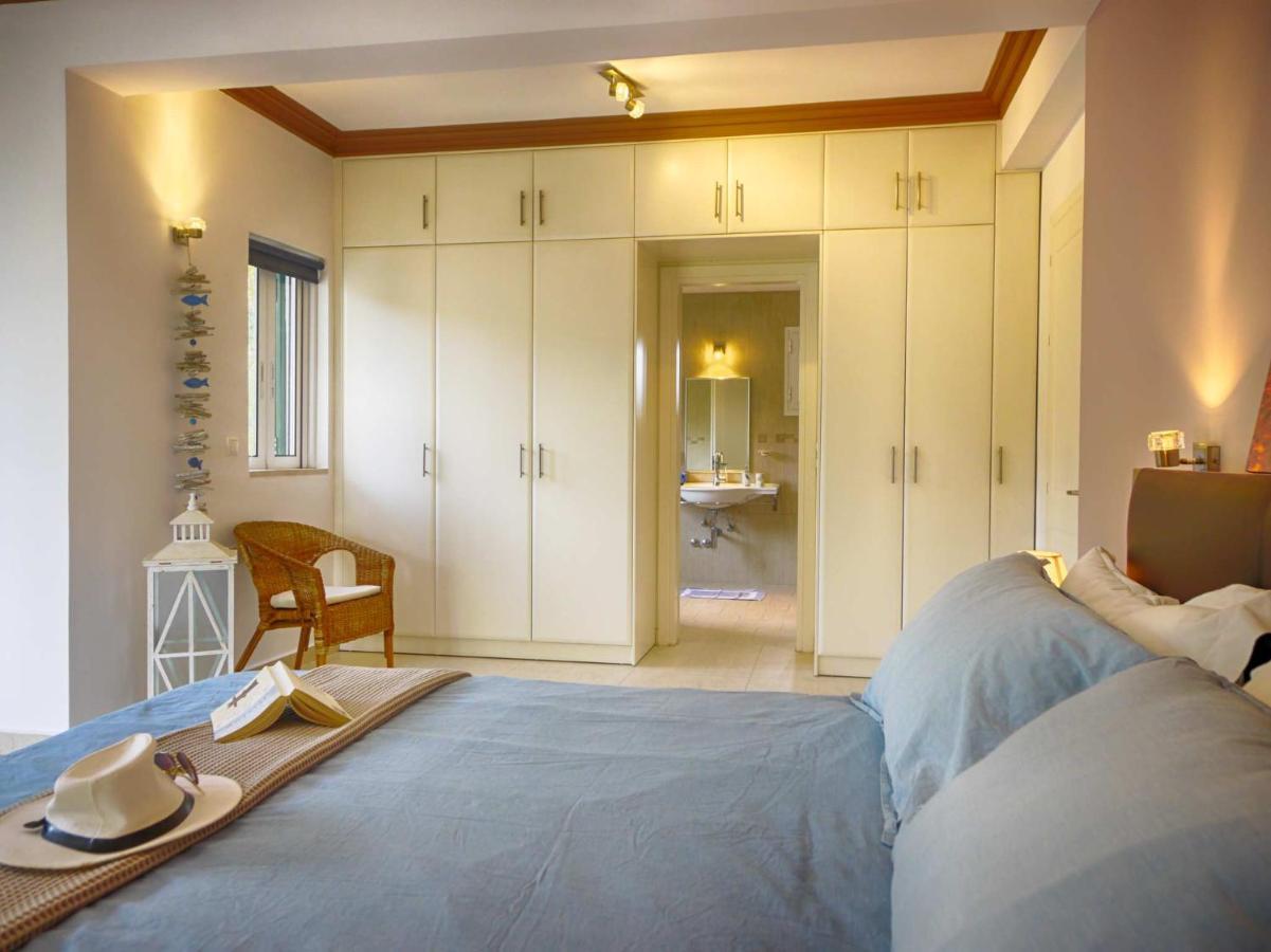 Villa Afionas - 3 Minutes From The Beach With Heated Eco-Pool And Sunset View Экстерьер фото