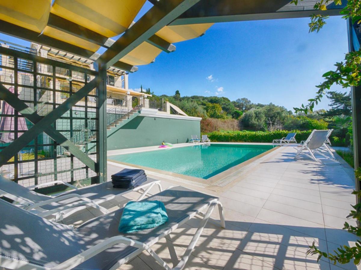 Villa Afionas - 3 Minutes From The Beach With Heated Eco-Pool And Sunset View Экстерьер фото